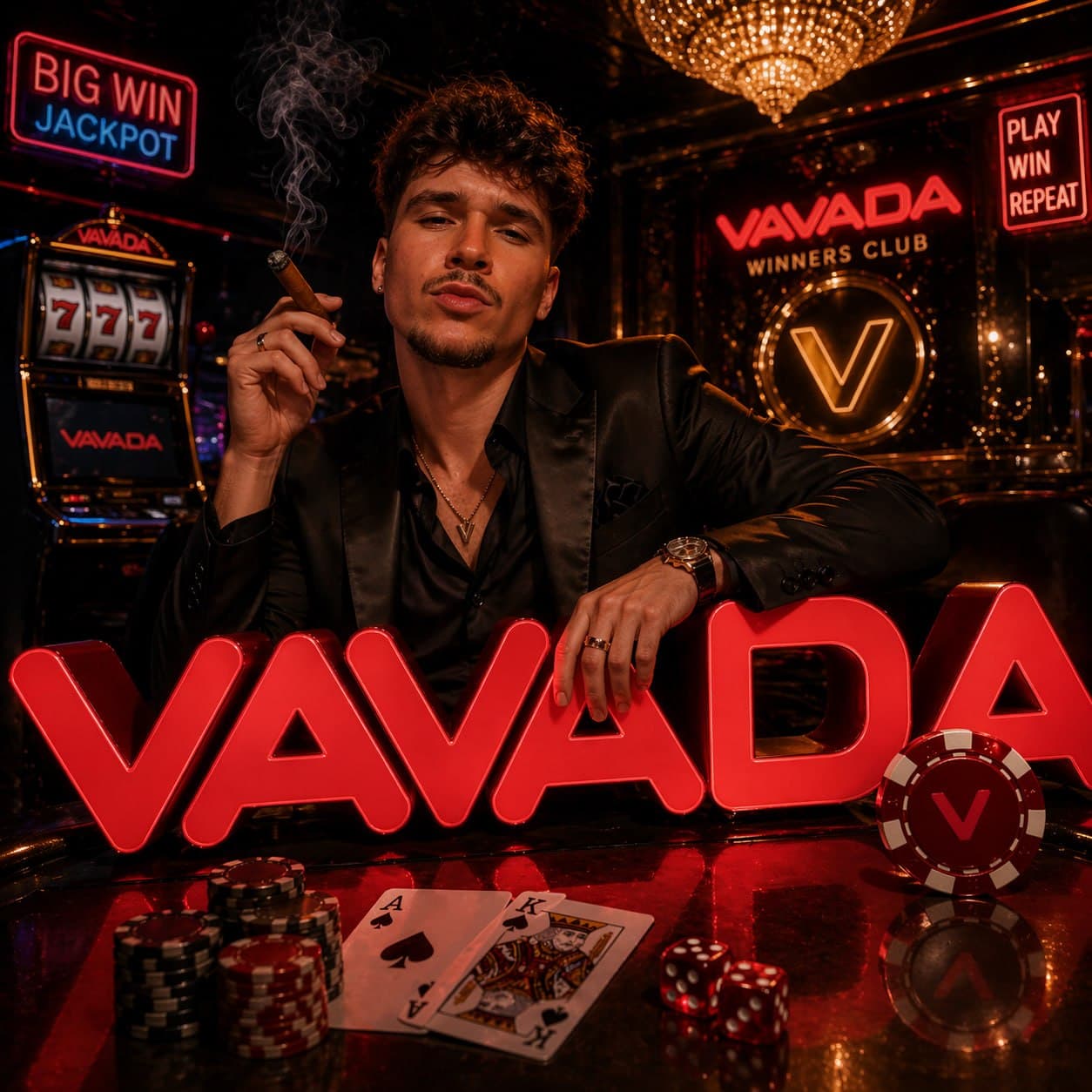 NegroACsaszar in a premium casino setting